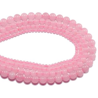 China Wholesale Soft Round Loose Handmade Wathet Blue Beads Crystal Beads Bracelet DIY For Earrings Jewelry Accessories for sale