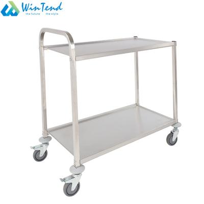 China Hotel Trolley Z Shape Food Serving Trolley Cart With Foldable Structure For Hotel for sale
