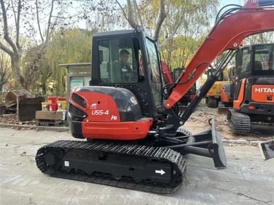 China 5000KG Kubota U55-4 Excavadora Usada Kubota Excavadora Com Peças Originais à venda