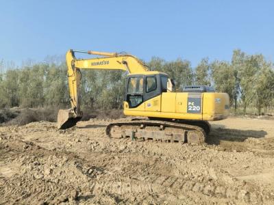 China Excavadora hidráulica usada Komatsu PC220-7 22 toneladas Excavadora de segunda mão à venda