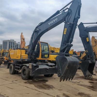 China Second Hand Volvo wheel EC170 Excavator used Volvo digger 17Ton less Working Hours for sale