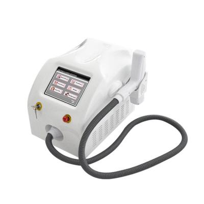 China Blood Vessel Removal Laser Clinic Use q Switch ND Yag Laser / Portable ND Yag Laser: Tatoo Yag Laser Removal Machine For Spot Removal for sale