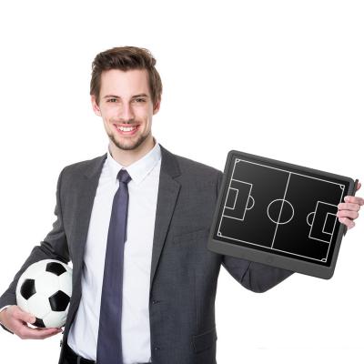 China Dropshipping ABS 15 Inch Football Tactics Board LCD Writing Pad Football Wicue Resource Tablets Teaching Equipment Sticky Notes for sale