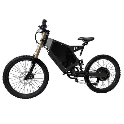 China Aluminum Alloy Enduro Snow Bike High Speed Electric Motor Tires Rear Brushless Motor Fat Tire ebike 110km/h 8000W 72V KKE Front Fork for sale