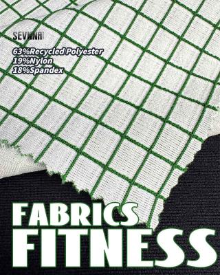 China Recycled Fiber Recycled Polyester Double Knit Fabric Suitable for Summer/Autumn Clothing for sale