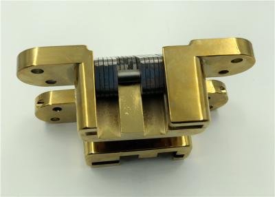 China PVD Coated Adjusting Hidden Hinges / Durable Adjustable SOSS Hinges for sale