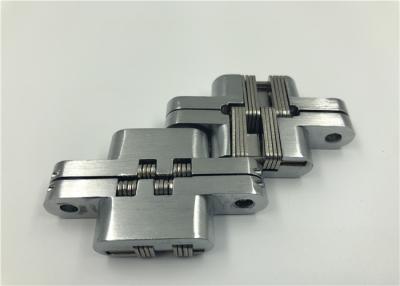 China High Strength SOSS Invisible Hinge With Satin Chrome Surface Finish for sale