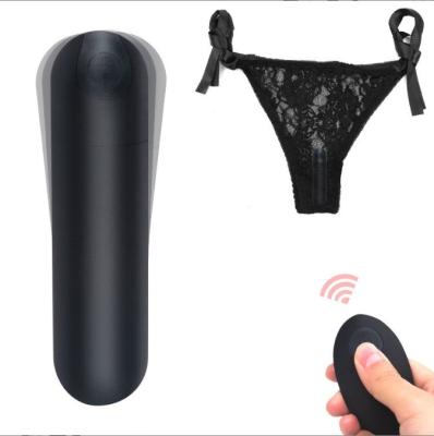 China New Design Full Silicone Mini Bullet Vibrating Waterproof Clitoral StimulatorWearable With Remote Control Eggs for Women for sale
