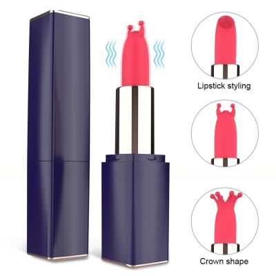 China Mini Bullet 3 heads vibrator Female G Spot Massage nipple clitoris stimulation vibrating lipstick sex toy for women for sale