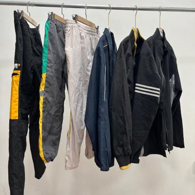 China High Quality Fashionable Used Clothing Long Sleeve Casual Pants Tracksuits Used Clothing Matched Good Tracksuit Sets Used Clothing for sale
