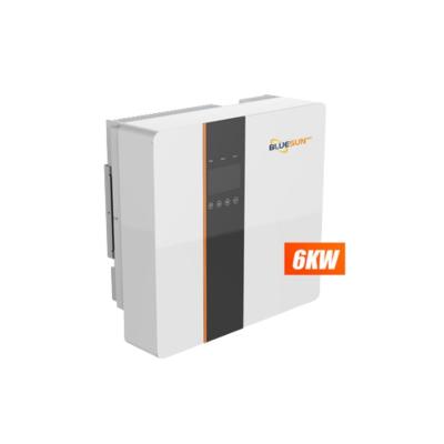 China Bluesun 48V Battery 6kw Single Phase Energy Storage grid tie inverter on grid solar Hybrid Inverter 550X200X515mm for sale