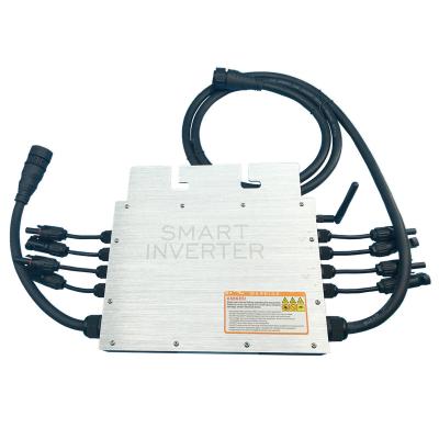 China Micro Inverter single phase 1400W grid tie micro inverters mppt for solar panels 250mm x 230mm x 38mm for sale