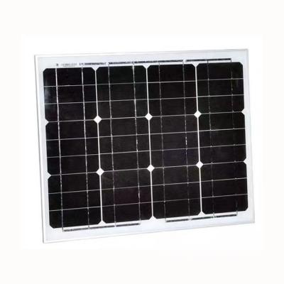 China High Quality Pv Price Monocrystalline 30W Home System Energy Solar Panel 125*31.25mm for sale