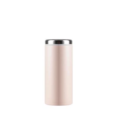 China Double Wall Stainless Steel Vacuum Flask Small Capacity Sufficient Straight Body Mini Cup for sale