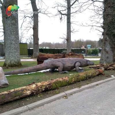 China Realistic Animatronic Komodo Dragon With Dynamic Motion & Natural Habitat Detailing for sale