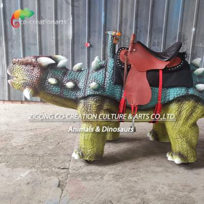 Chine Animatronique Ankylosaurus marchant Dinosaures marchant Équipement de terrain de jeu pour enfants à vendre