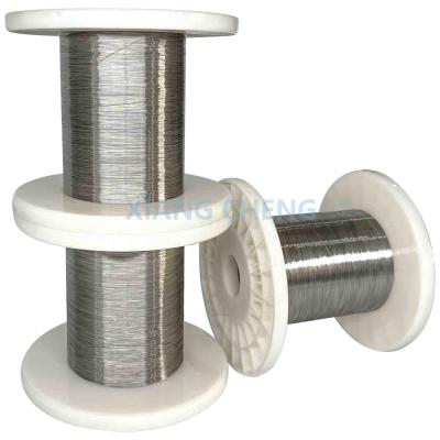 China Cr20Ni80 / 80Ni20Cr / NiCr8020 alambre de alta resistencia eléctrica NiCr aleación para calefacción eléctrica y componentes de horno en venta