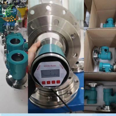 China Explosion Proof 80 Ghz Radar Level Transmitter Indicator Deep Well Small Size Te koop