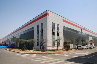 Chine Construction pré-conçue personnalisable en acier soudé en forme de H à vendre