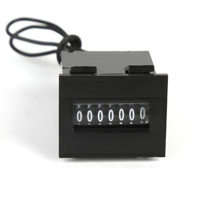 China YAOYE-5B plastic 7 digit mechanical pulse tally 12V 24V 5V counter for sale