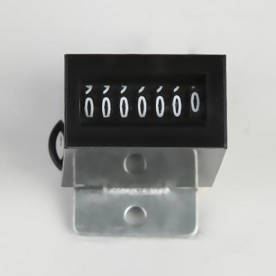 China YAOYE-5B plastic mechanical 12V 24V 5V 7 digit pulse counter for sale