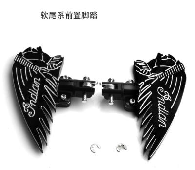 China Pedal de pé de fácil instalação Pedal de liga de alumínio (com design em forma de asa), cores personalizáveis à venda