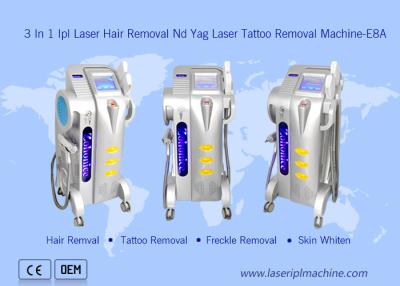 中国 サロン用 プロフェッショナル Nd Yag タトゥー フリーク除去 3 in1 脱毛 Ipl OPT レーザー装置 販売のため