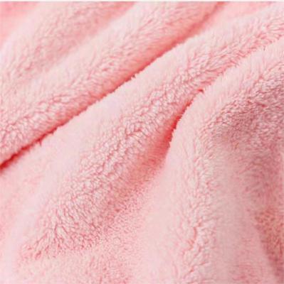 China QUICK DRY Women's Bath Towel Button Bathrobe Velvet Bathrobe Coral Skirt Portable Cute Quick Dry Makeup Hair Towel Hair Band for sale