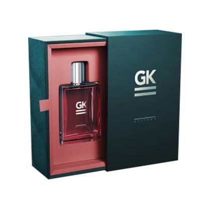 China OEM Customized Design 50Ml Recyclable White Arabic Perfume Glass Boxes Set Perfume Packaging Rigid Transparent Gift Box With Bottle for sale
