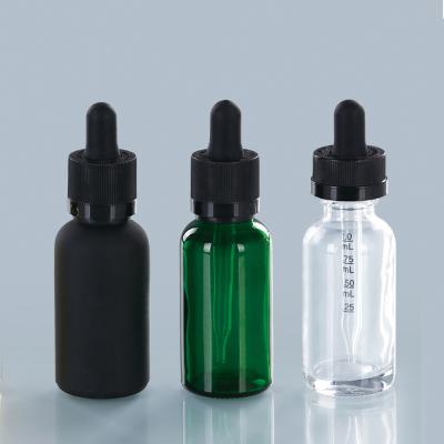 China Cosmetic Wholesale Food Grade Graduated Single Glass Dropper Cap For Essential Oil Bottle for sale