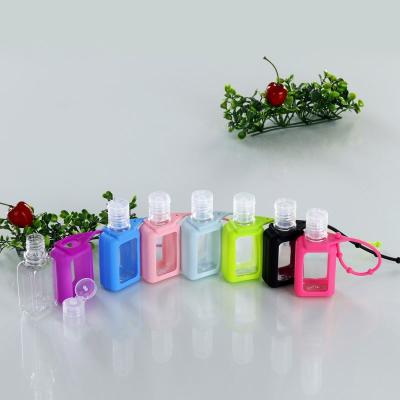 China Empty Personal Care Machine Case Hand Sanitizer Bottle With Holder for sale