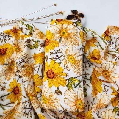 China Custom Organic Bamboo Cotton Muslin Wrap Printing Cooling Solid Baby Wrap Blankets for Newborn Infants for sale