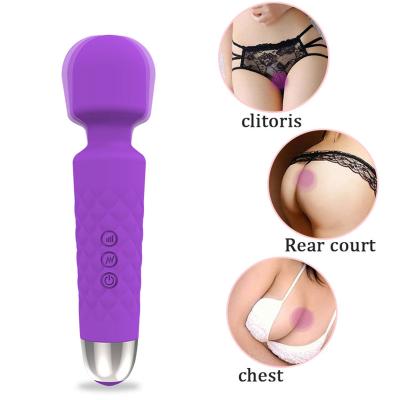 China USB Massager USB Wand AV Adult Sex Toys Magic Wand Massager 10 Chargeable Powerful Speed Vibrators For Women Masturbator for sale
