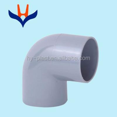 China Plastic Pipe Fittings PVC Plastic Joint Fitting Elbow for sale