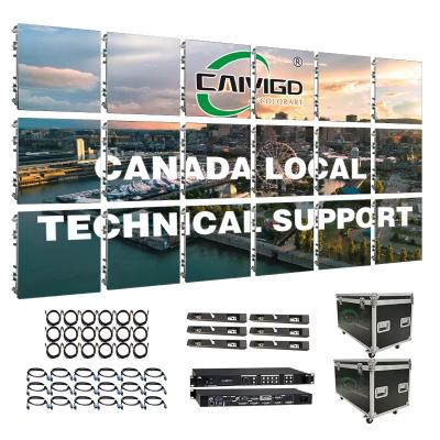 Cina Dispositivo per schermi a parete video a LED per interni P2 P3 P3.91 P5 Per pubblicità all'aperto Display per schermi a LED Pantalla per eventi in vendita