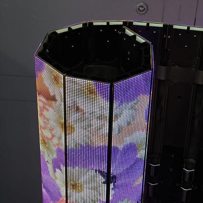 Cina Display LED pieghevole flessibile P1.25 P2.6 P3.91 GOB Display LED pieghevole in vendita
