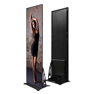 China Advertising LED Poster Display P1.86 P2 P2.5 P3 Indoor Video Wall Led Poster Screen for Trade Show for sale