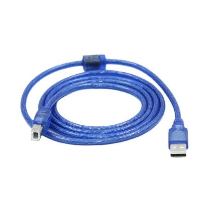China Camera USB Printing Cable 2.0 A/B Computer Printer Data Link Cable High Speed Square Left Core Copper Cable With Shielding 10m for sale