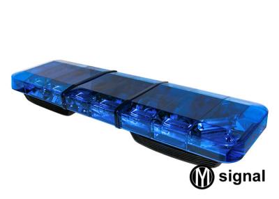China DC24V Blue 50W LED Strobe Warning Lights 20V ~ 30V 1122mm * 300mm * 152mm 16.1kg for sale