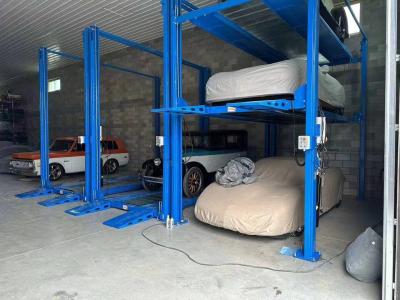 China Sistema de estacionamiento de 3 niveles/elevador de estacionamiento de tres niveles/elevador de estacionamiento de tres niveles/3 coches hidráulico en venta