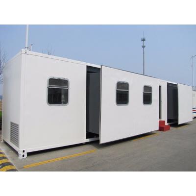 China Modern High Speed Steel Portable Villa Hospital Prefab Clinic House Modular Prefab Building Container for sale