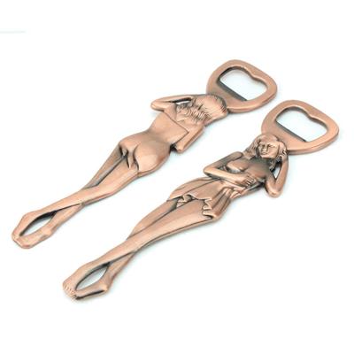 China Wine Opener Set Wholesale Beer Bottle Opener Ancient Trendy Style Copper Opener for sale