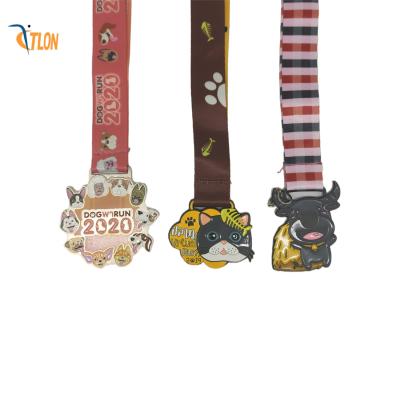 China Zhongshan Factory High Quality Professional Customized Metal Marathon Medallion Medal for sale