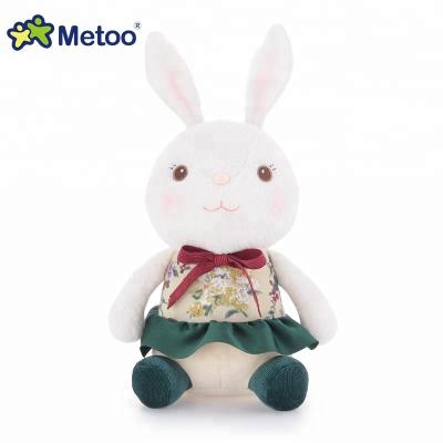 China Wholesale Custom Colorful Bunny Metoo Stuffed Rabbit Tiramitu Rabbit Plush Toy For Crane Machine for sale