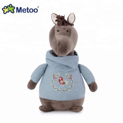 China Custom Stuffed Animal Soft Toy Imitation Stuffed Horse For Children for sale