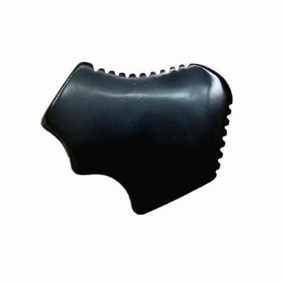 China 2024 Zwarte Bian Stone Gua Sha Stone Massage Guasha Gezichtsmiddel Voor Lichaam Massageur Voor Ontspanning En Huidverzorging Te koop