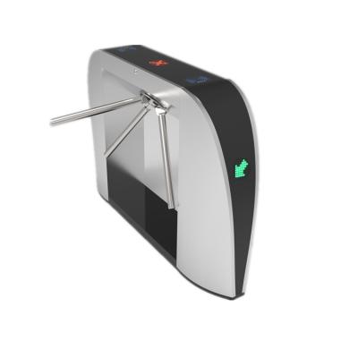China Stainless Steel Or Painted Steel Or Brushless Motor Mechanism Tripod Full Automatic Turnstile Gate for sale