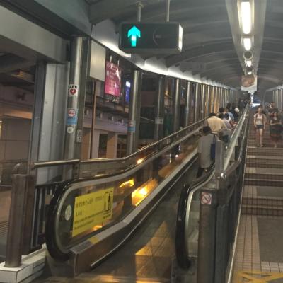 China Hotel 12 Corner Escalator Outdoor Semi-outdoor Escalator Residential Escalator Price for sale