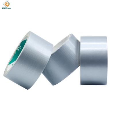 China Wholesale High Quality Heat Resistant Rubber Duct Fabric Adhesive Silver Tape for sale