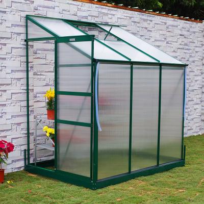 China China Wholesale Easily Assembled Cheap Lean To Garden Greenhouse Hothouse for sale